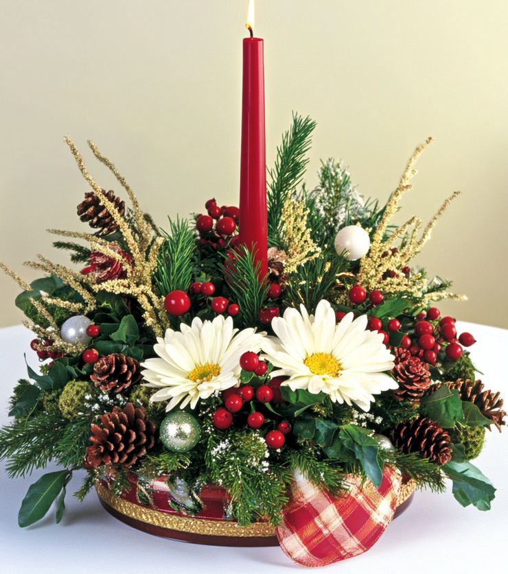 Happy Holidays Centerpiece