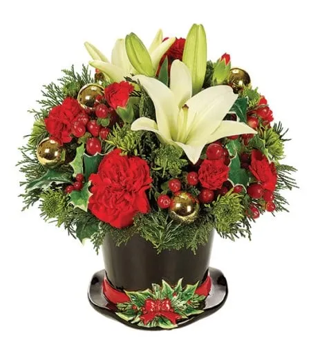 Jolly Holiday Wishes Bouquet
