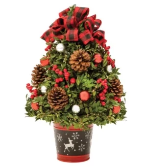 Reindeer Games Flower Tree