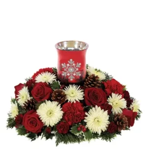 Shimmering Snowflake Centerpiece - Keepsake