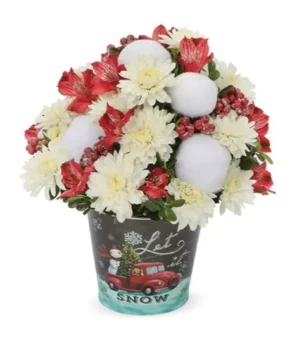 Snowball Bright Bouquet