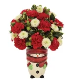 Snowman Greetings Bouquet