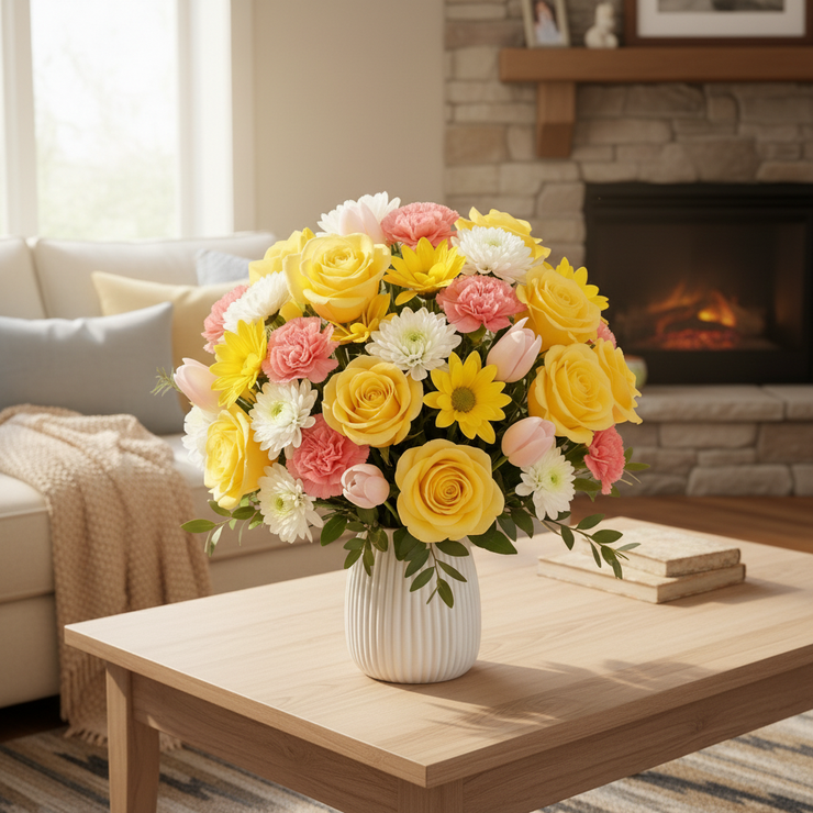 Sweet Happiness Vase