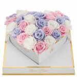 Glow Tricolor Roses | Long Lasting Arrangement