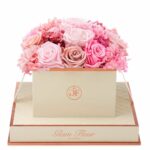 Montagé Square Pink Fusion Preserved Flowers | Glam Fleur