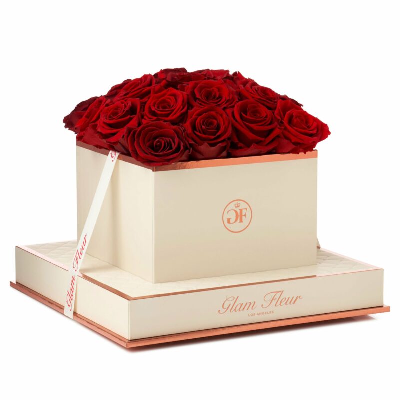 Preserved Red Roses | Long Lasting Arrangement