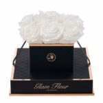 Glow White Roses That Last a Year