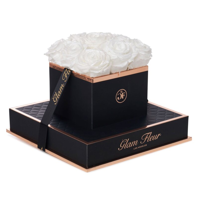 Glow White Roses That Last a Year