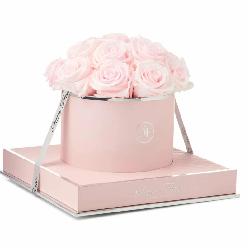 Baby Pink Long Lasting Rose Arrangement