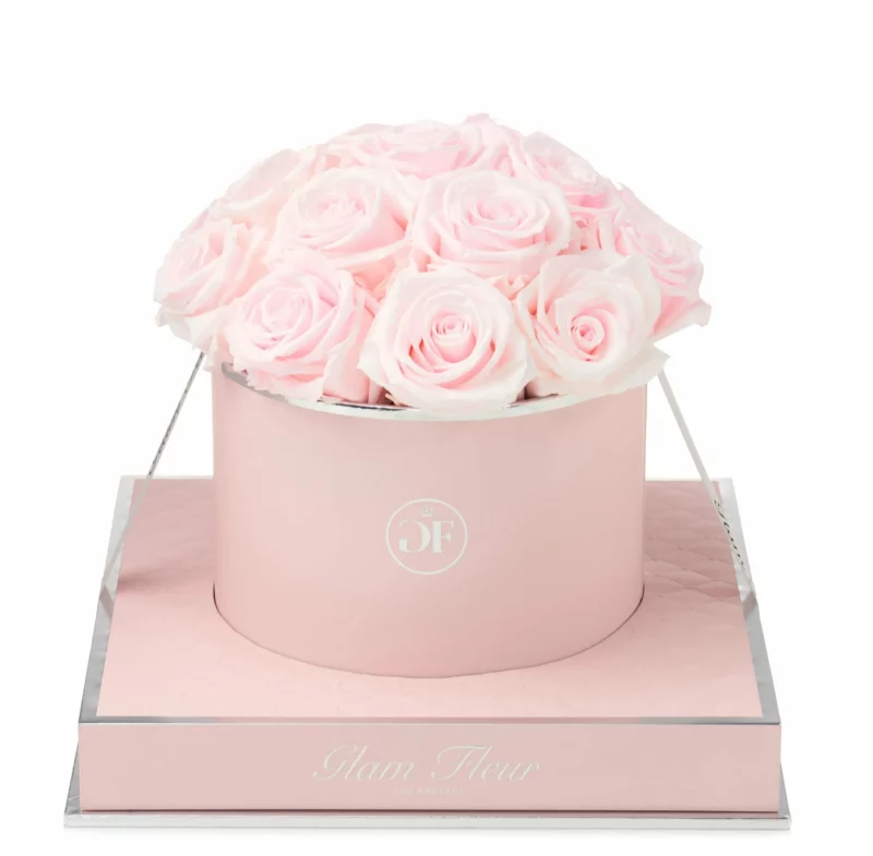 Baby Pink Long Lasting Rose Arrangement
