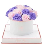 Blanche Round Violet And Baby Pink