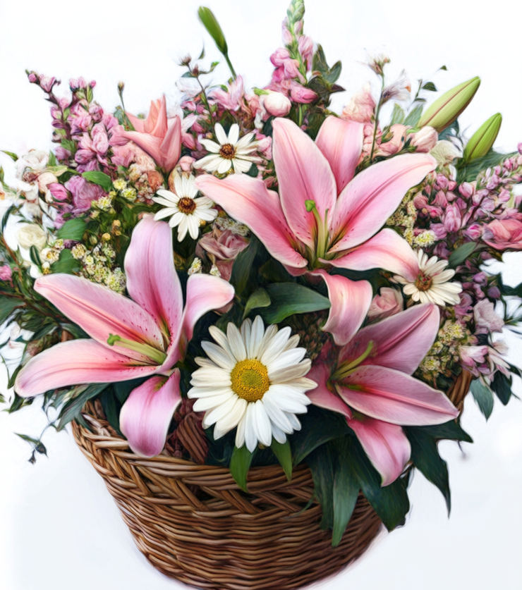 Delicate Accents Gift Basket