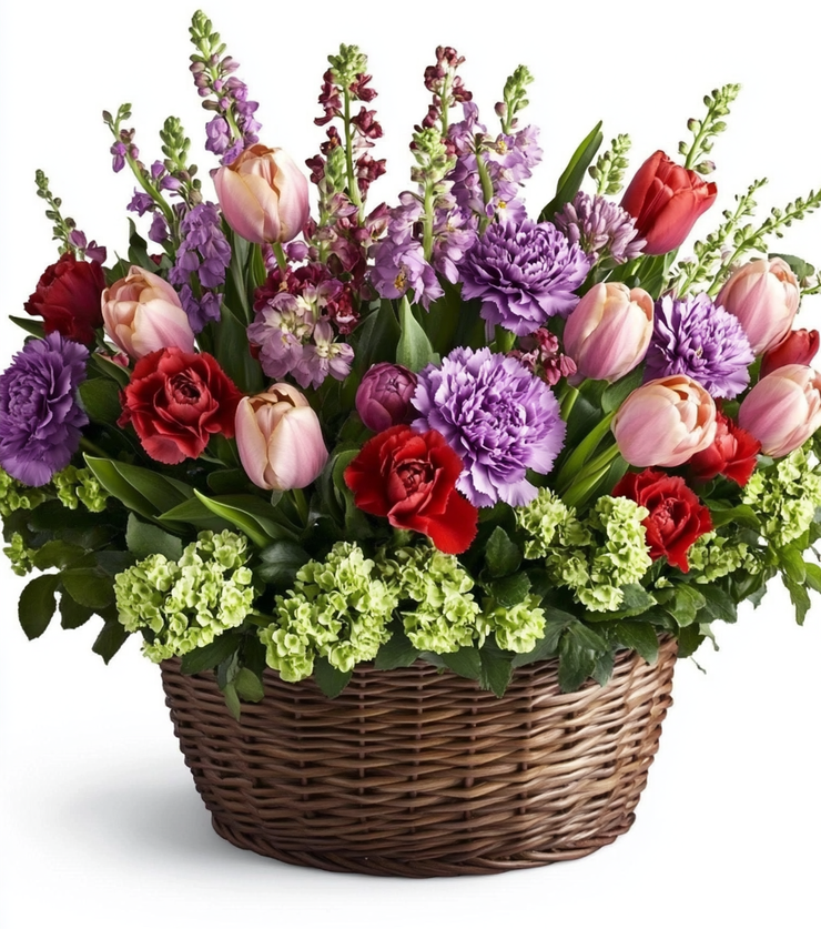 Enchanted Garden Sympathy Basket