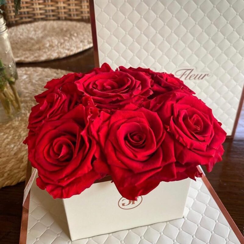Light Red Roses That Last a Year