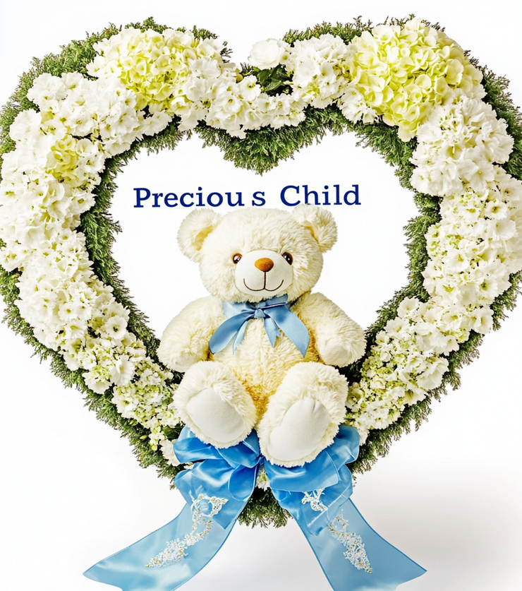 Glimpse of Heaven Sympathy Wreath