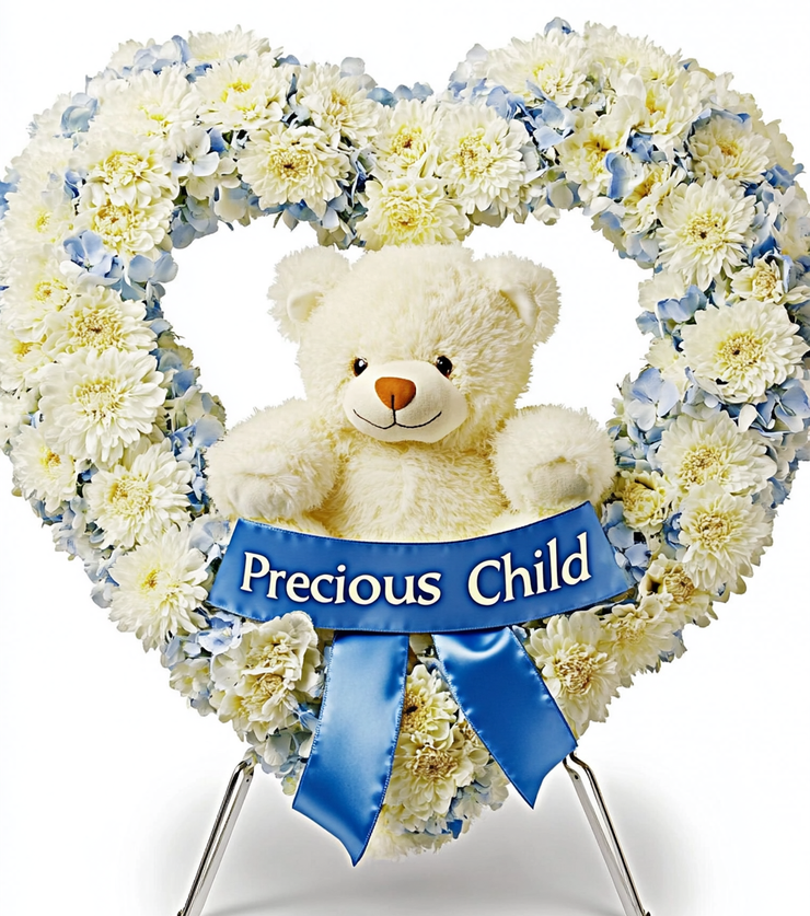 Glimpse of Heaven Sympathy Wreath