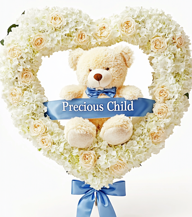 Glimpse of Heaven Sympathy Wreath
