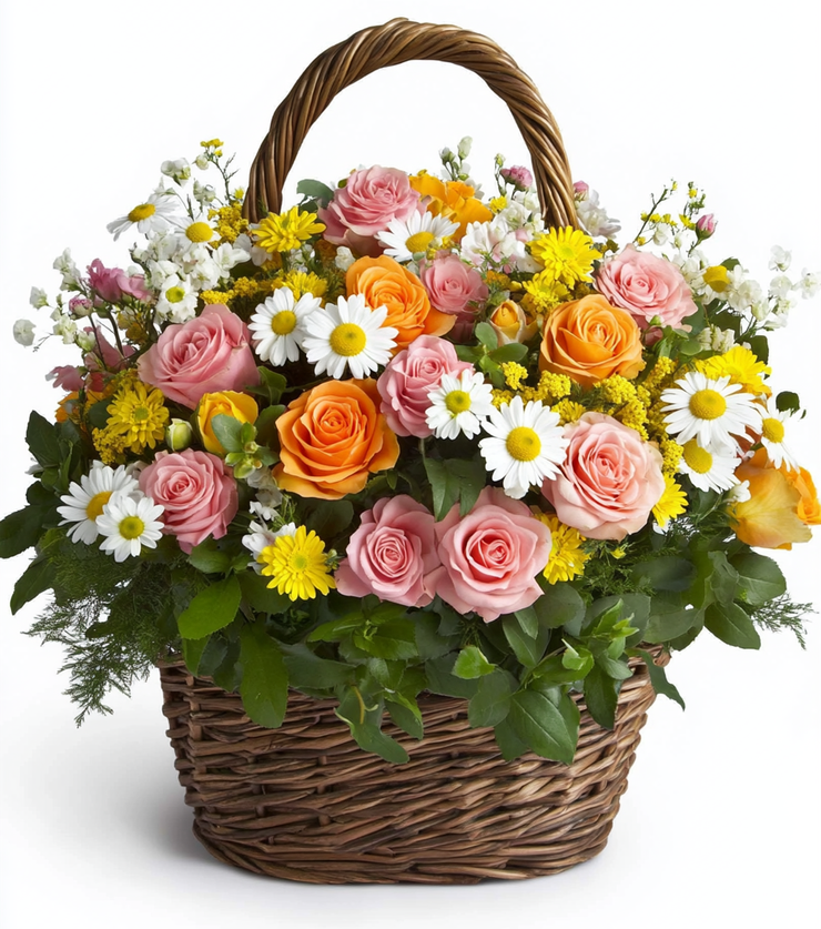 Heavenly Handled Basket