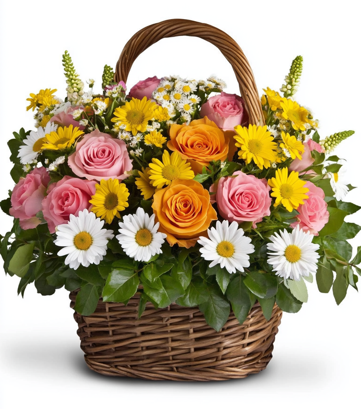 Heavenly Handled Basket