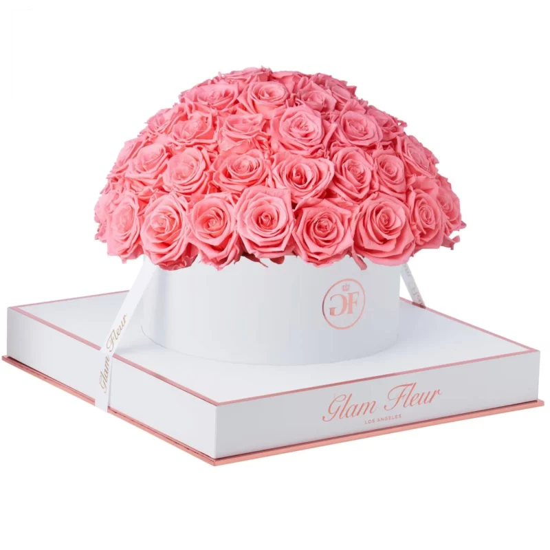 Light Pink Rose Arrangement That Lasts 1 Year