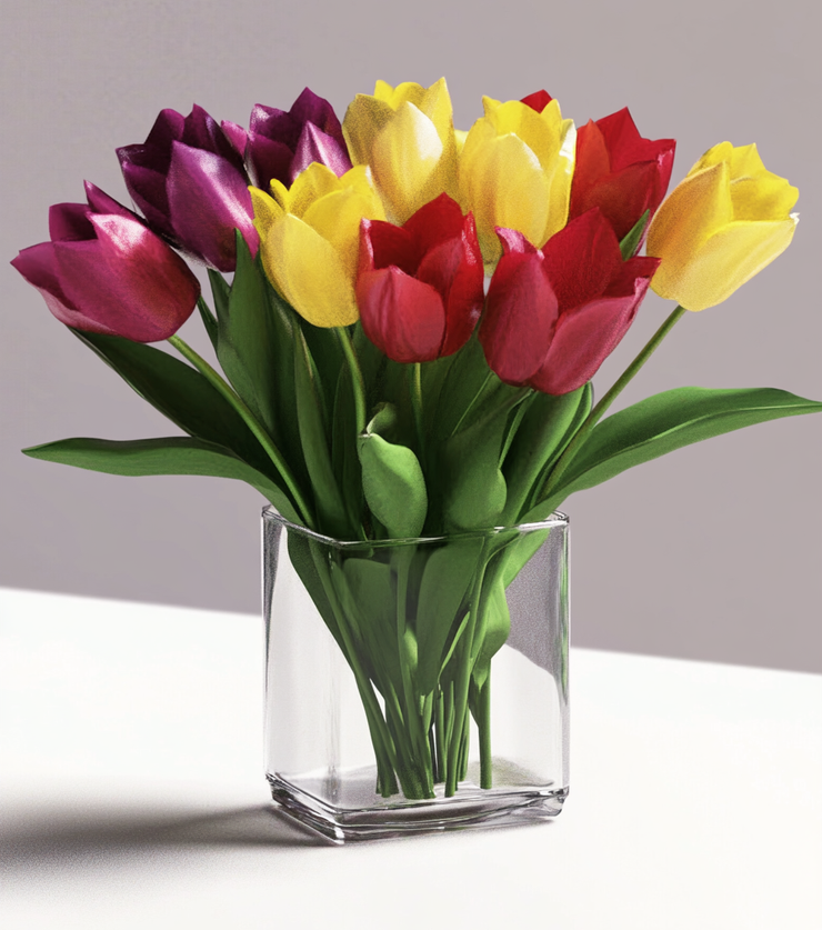 Love Blooms Tulips