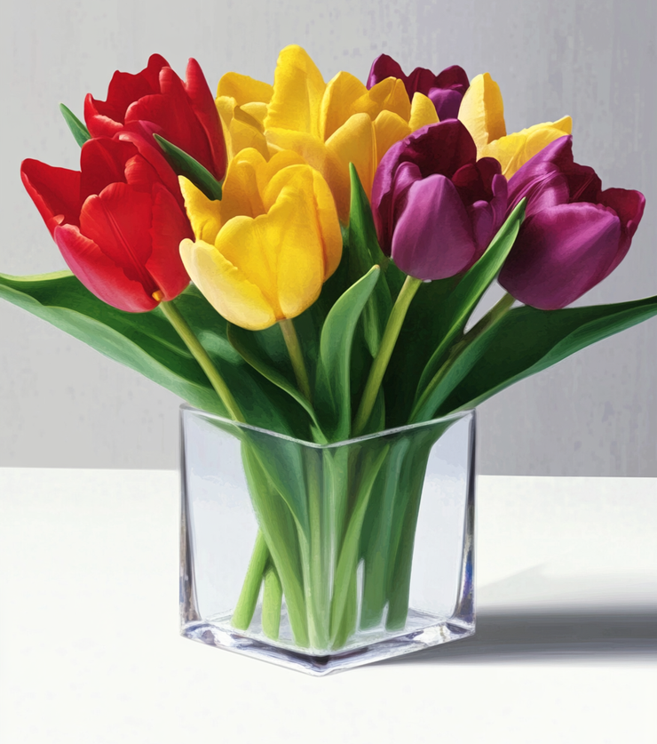 Love Blooms Tulips