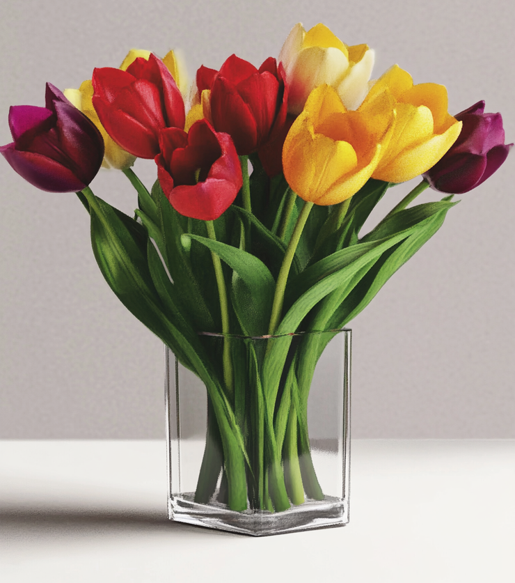 Love Blooms Tulips