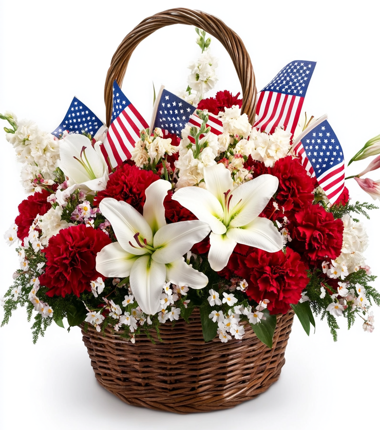 Patriotic Pride Basket