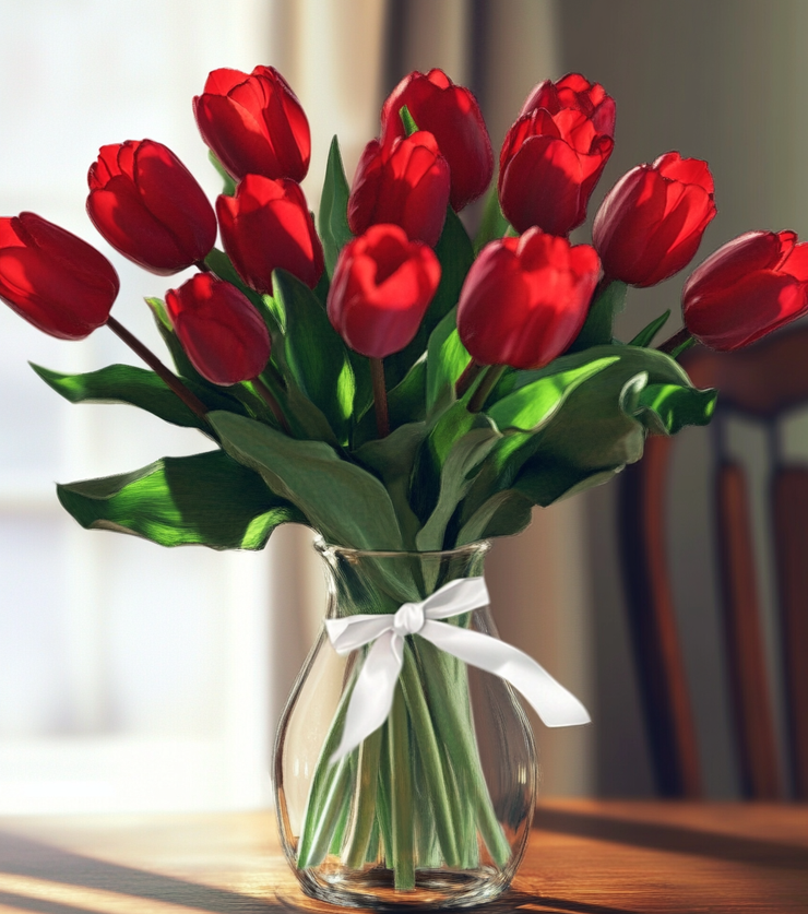 Red Tulips