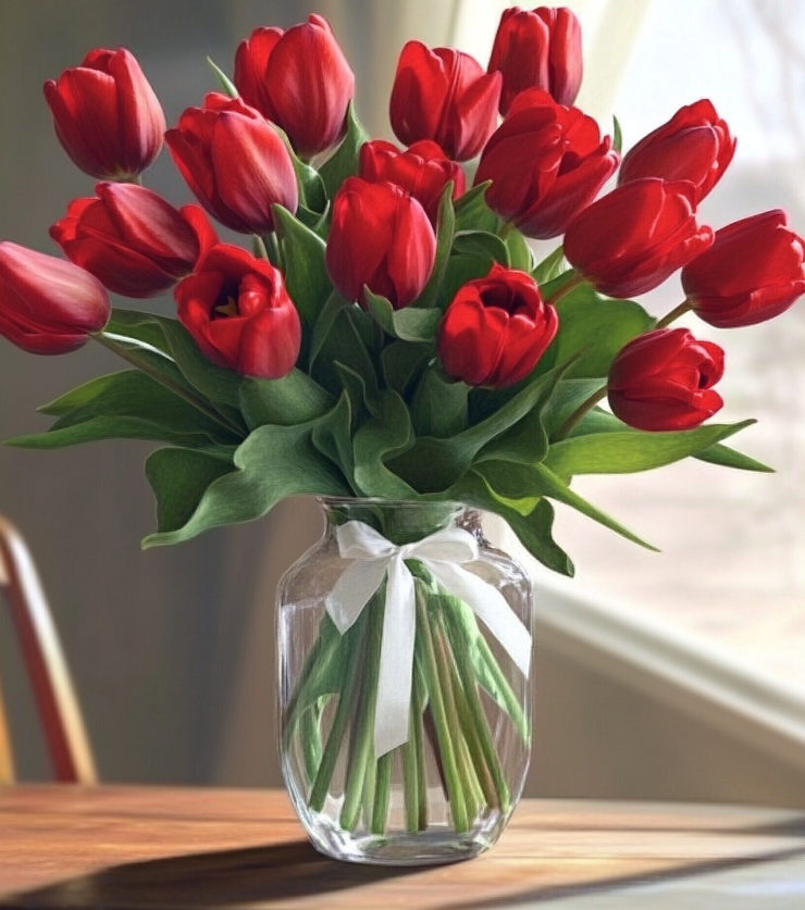 Red Tulips