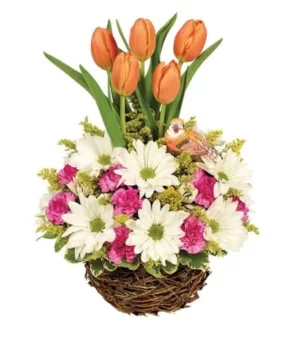 Spring Tulip Garden