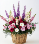 The Colorful Rose Basket