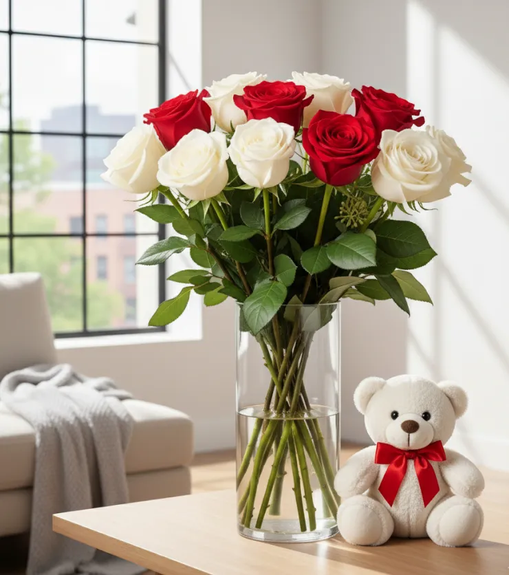 Bear Hugs and Roses