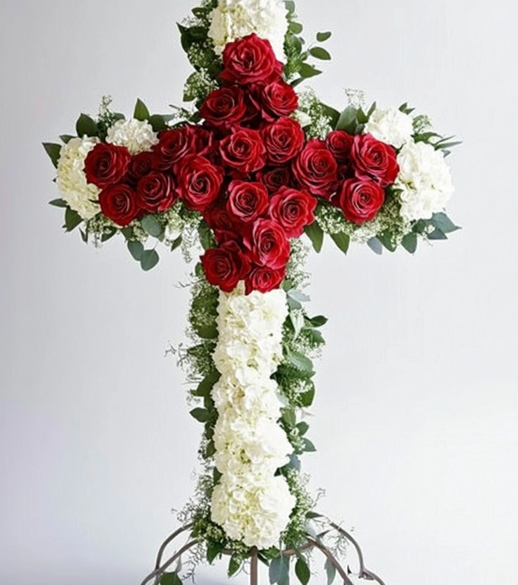 A Tribute to Life Cross Spray