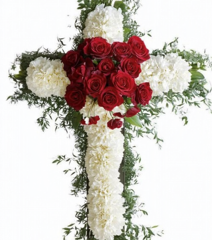 A Tribute to Life Cross Spray