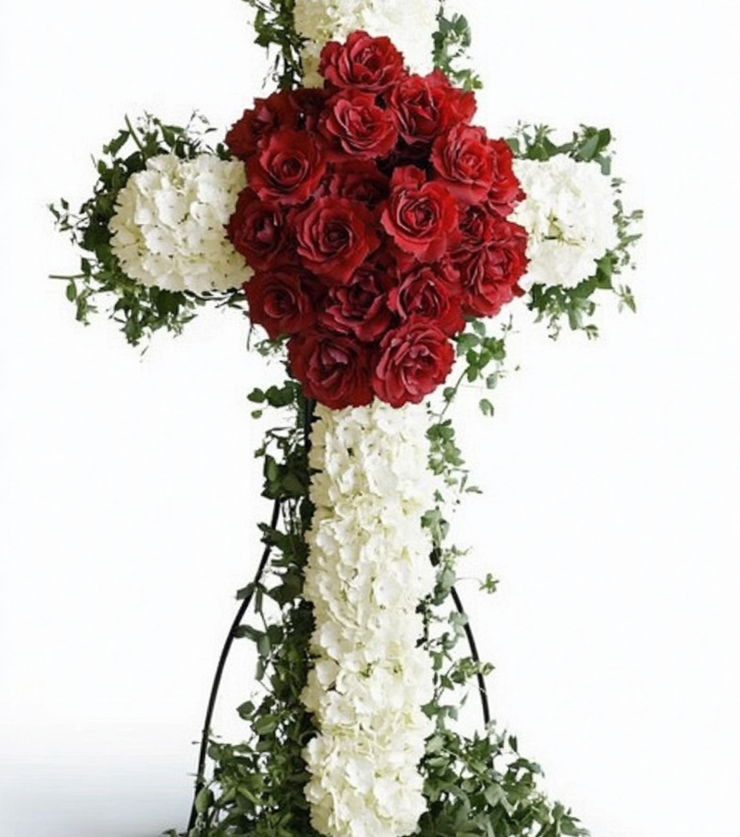 A Tribute to Life Cross Spray