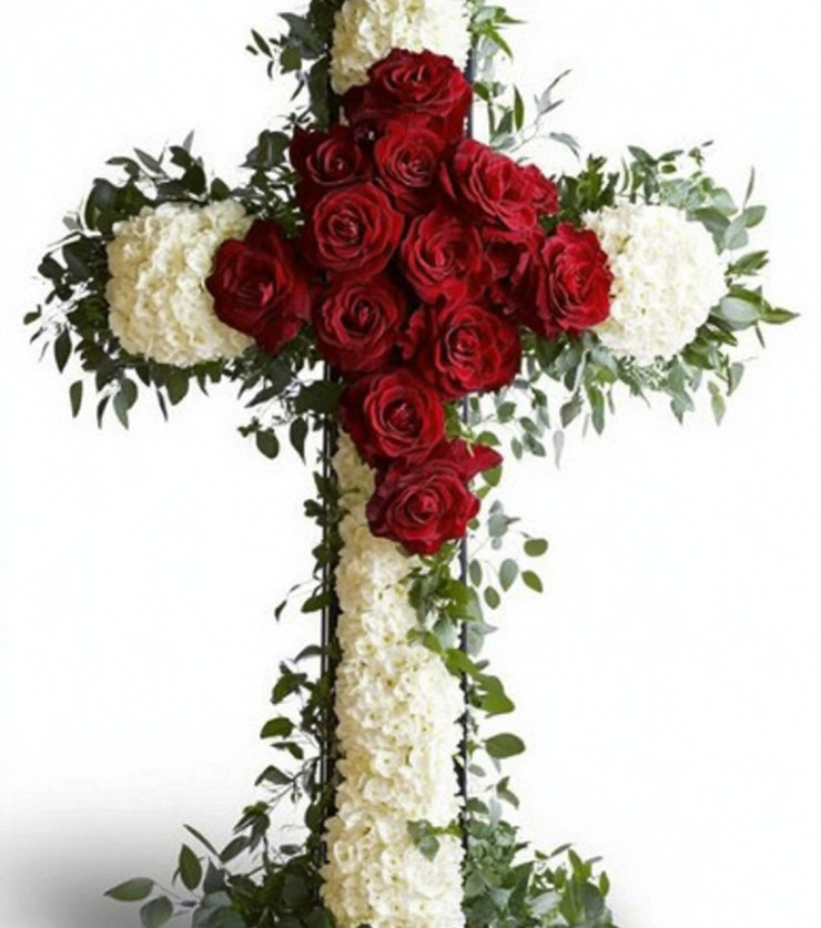 A Tribute to Life Cross Spray