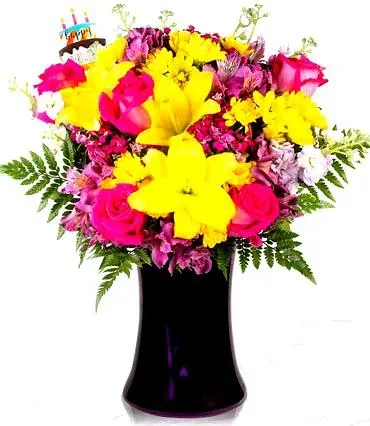Birthday Celebration Floral Arrangement