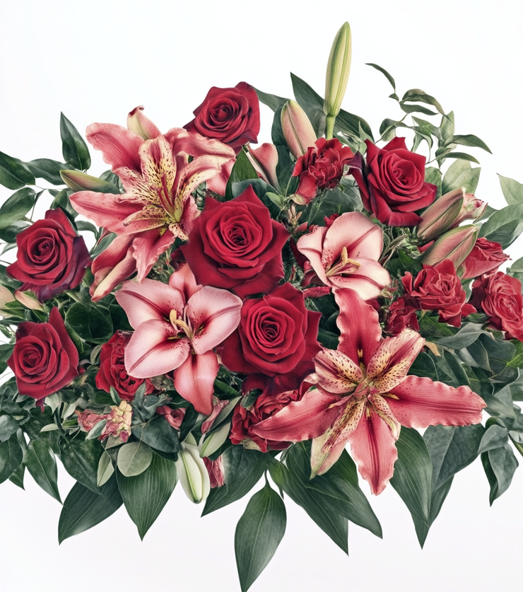 Casket Funeral Spray