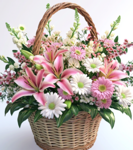 Charm Flower Basket