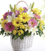 Cheerful Wishes Basket