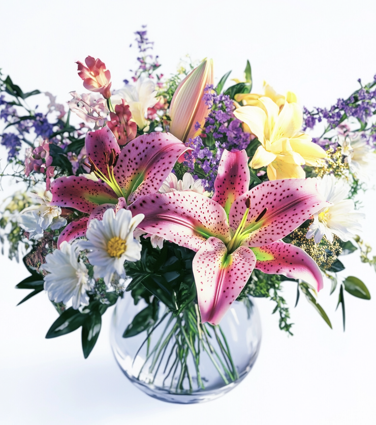 Floral birthday surprise