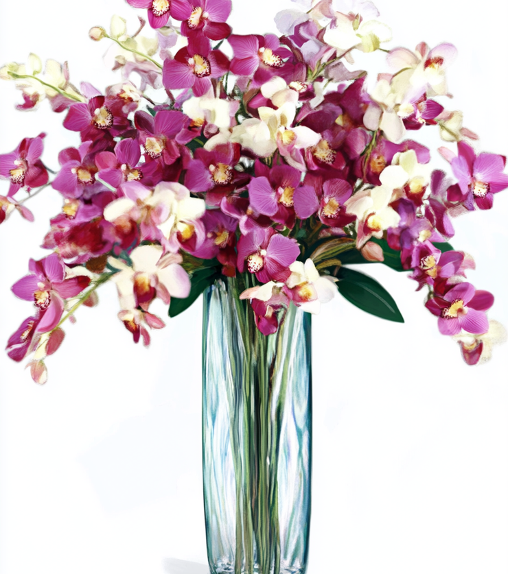 Orchids in a Vase