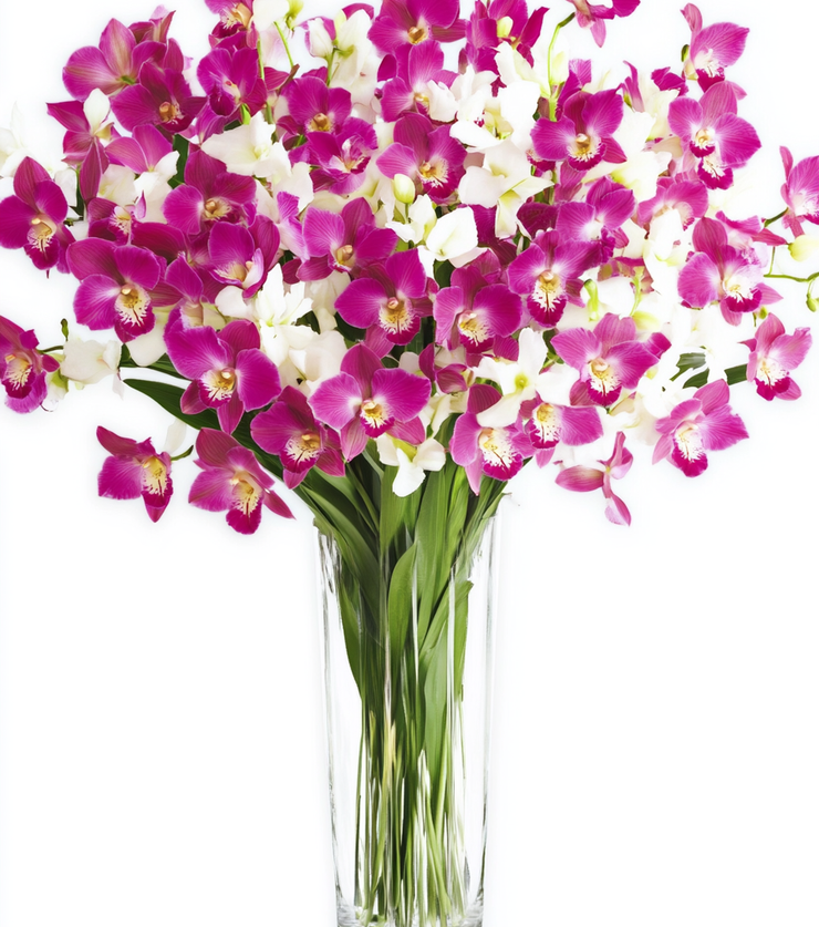 Orchids in a Vase