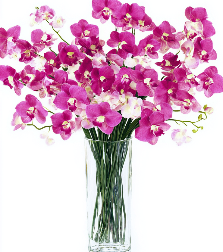 Orchids in a Vase