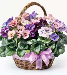 Potted Perfection Violets
