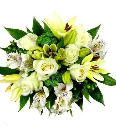 White Garden Floral Arrangement