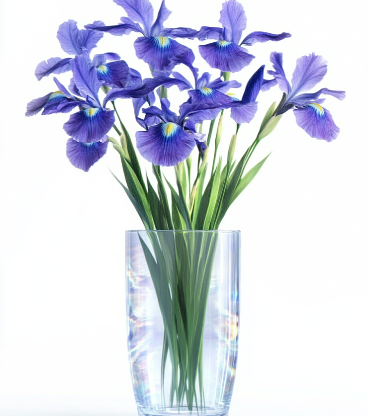 Faith Iris Bouquet