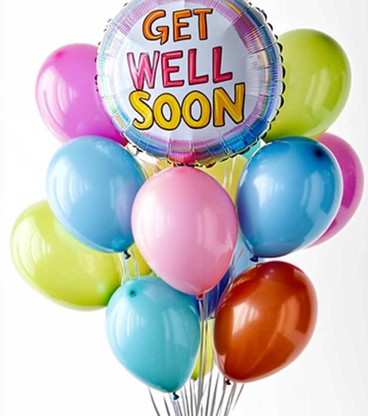 Get Well Soon Balloon Bouquet