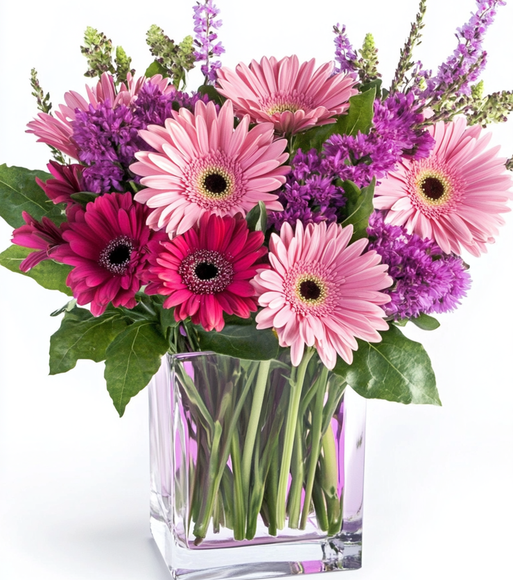 Pink and Purple